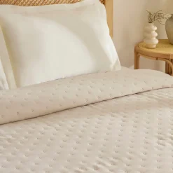 Karaca Bettüberwürfe Set-Breezy Bettüberwurf Beige 230x240 cm Beıge
