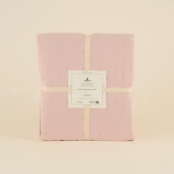 Karaca Bettüberwürfe Set-Breezy Bettüberwurf Puderrosa 230x240 Cm Puder Rosa
