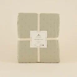 Karaca Bettüberwürfe Set-Breezy Bettüberwurf Salbeigrün 230x240 Cm Salbeı Grün