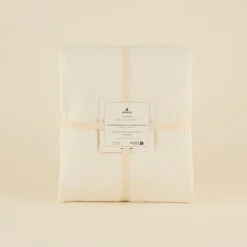 Karaca Bettüberwürfe Set-Camille Bettüberwurf-Set 230x240 Cm + 2 (50x70 Cm) Ecru