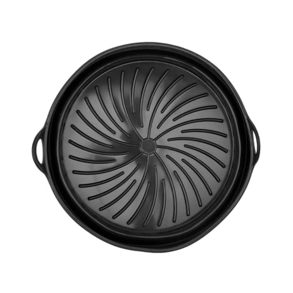 Karaca Backhelfer-Crick Crack Silikon-Backform für Heißluftfritteuse – Heißluftfritteuse Zubehör, Schwarz Schwarz01