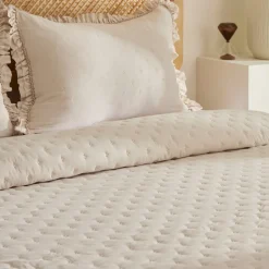 Karaca Bettüberwürfe Set-Fiona Bettüberwurf-Set Beige Cm + 2 (5230x240 0x70 Cm) Beıge