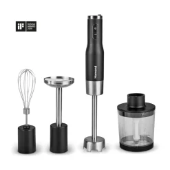 Karaca Küchenmaschine-Homend Artfood 1925h Stabmixer-Set Schwarz Siyah
