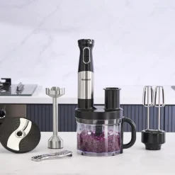 Karaca Küchenmaschine-Homend Functionall 2848EU Küchenmaschine 1500W Edelstahl