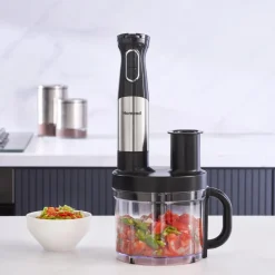 Karaca Küchenmaschine-Homend Functionall 2848EU Küchenmaschine 1500W Edelstahl