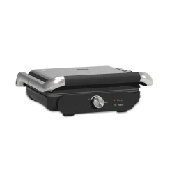 Karaca Toaster-Homend Grilliant 1366H Toaster und Grill mit herausnehmbarer Gusseisenplatte und Edelstahlgehäuse