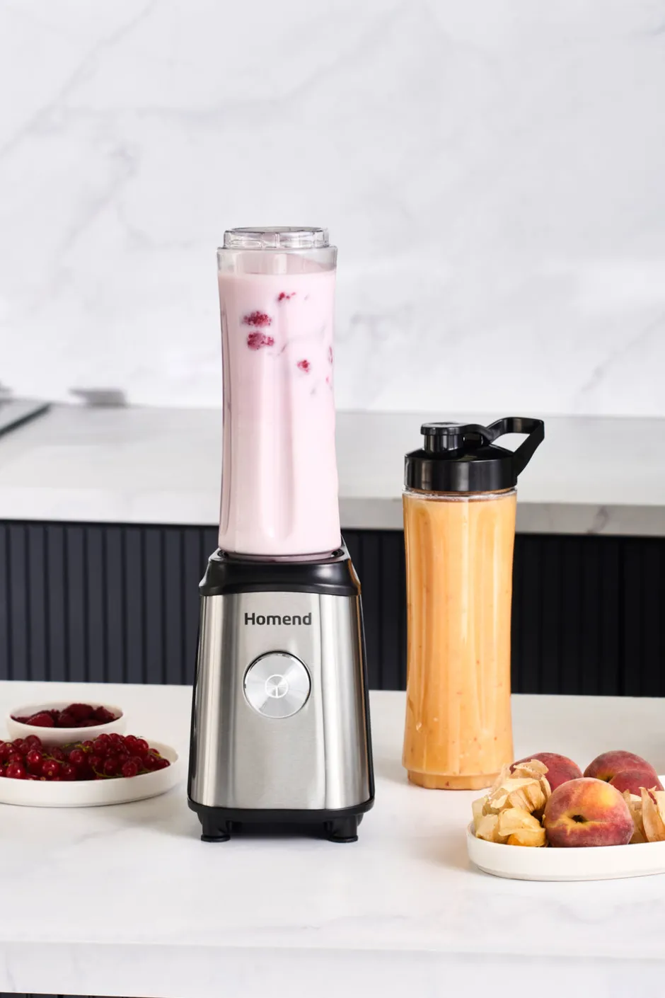 Karaca Smoothie Blender-Homend Mixfresh 7010EU Personal Smoothie Blender Edelstahl 350W