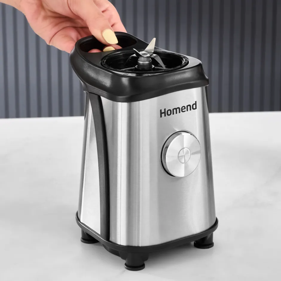 Karaca Smoothie Blender-Homend Mixfresh 7010EU Personal Smoothie Blender Edelstahl 350W