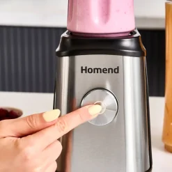 Karaca Smoothie Blender-Homend Mixfresh 7010EU Personal Smoothie Blender Edelstahl 350W