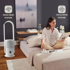 Karaca Luftreiniger Und Luftbefeuchter-Homend O-zone 9008H Cool+ Heatwave Luftreiniger 35W Weiß Weıß01