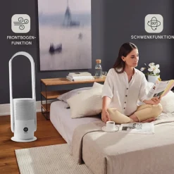 Karaca Luftreiniger Und Luftbefeuchter-Homend O-zone 9008H Cool+ Heatwave Luftreiniger 35W Weiß Weıß01