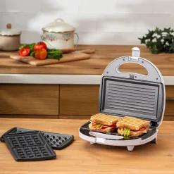Karaca Toaster-Homend Toastbuster 1319H Sandwichmaker Weiß Weıß01