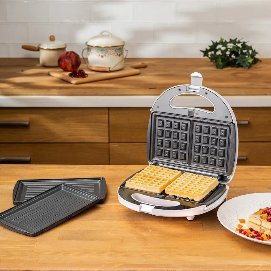 Karaca Toaster-Homend Toastbuster 1319H Sandwichmaker Weiß Weıß01