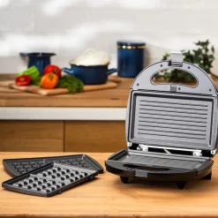 Karaca Toaster-Homend Toastbuster 1322H Sandwichmaker Schwarz Schwarz01