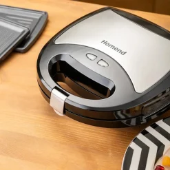 Karaca Toaster-Homend Toastbuster 1322H Sandwichmaker Schwarz Schwarz01