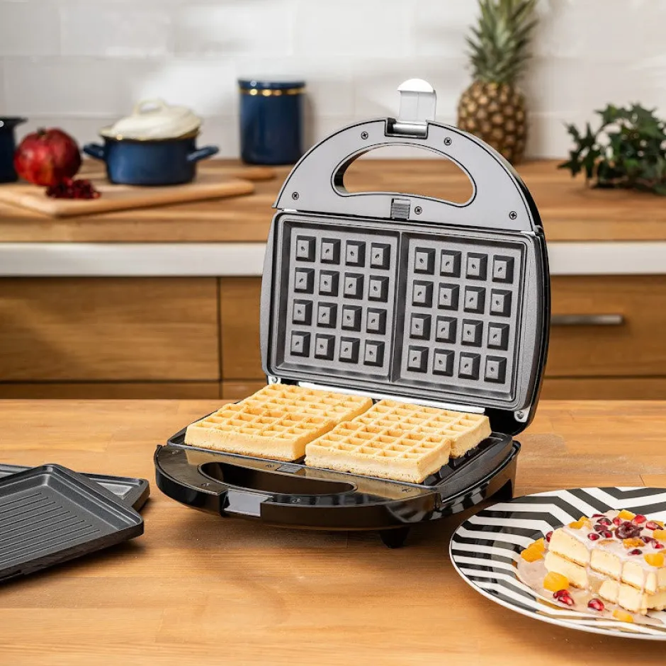 Karaca Toaster-Homend Toastbuster 1322H Sandwichmaker Schwarz Schwarz01