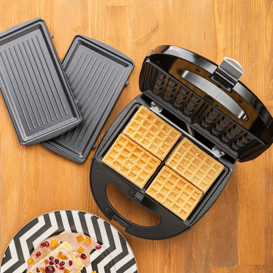 Karaca Toaster-Homend Toastbuster 1322H Sandwichmaker Schwarz Schwarz01