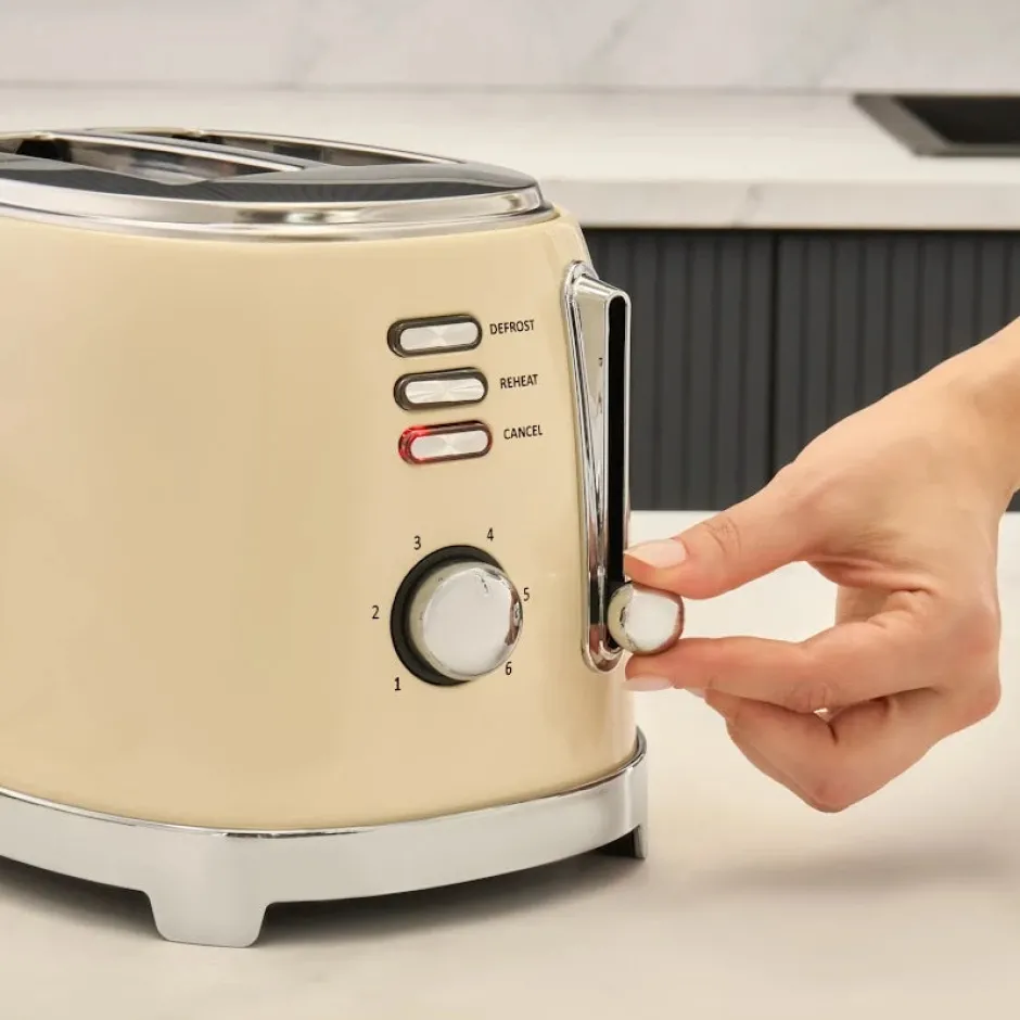 Karaca Toaster-Homend Vintage Breadfast 1527H Toaster Creme Krem