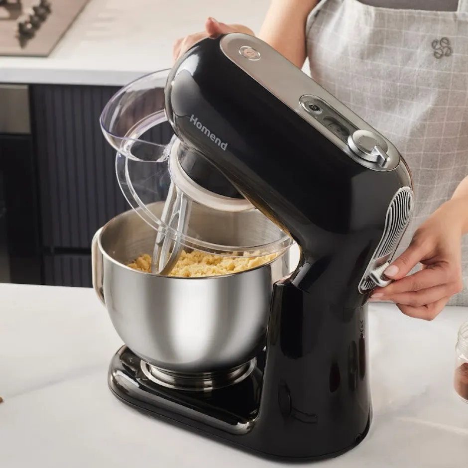 Karaca Küchenchef-Homend Vintage Profashion 3027H, Küchenchef, Schwarz, 1500W, 5,5L Siyah