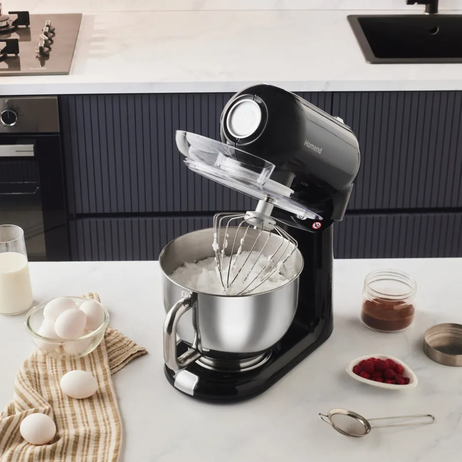 Karaca Küchenchef-Homend Vintage Profashion 3027H, Küchenchef, Schwarz, 1500W, 5,5L Siyah