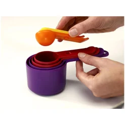 Karaca Backhelfer-Joseph Joseph 40019 Nest Measure Multicolour Meßlöffel-Set Multıfarben02