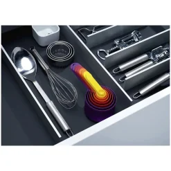 Karaca Backhelfer-Joseph Joseph 40019 Nest Measure Multicolour Meßlöffel-Set Multıfarben02