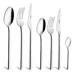 Karaca Bestecksets Für 12 Personen-Jumbo 2006 84-teiliges Edelstahl-Besteckset für 12 Personen