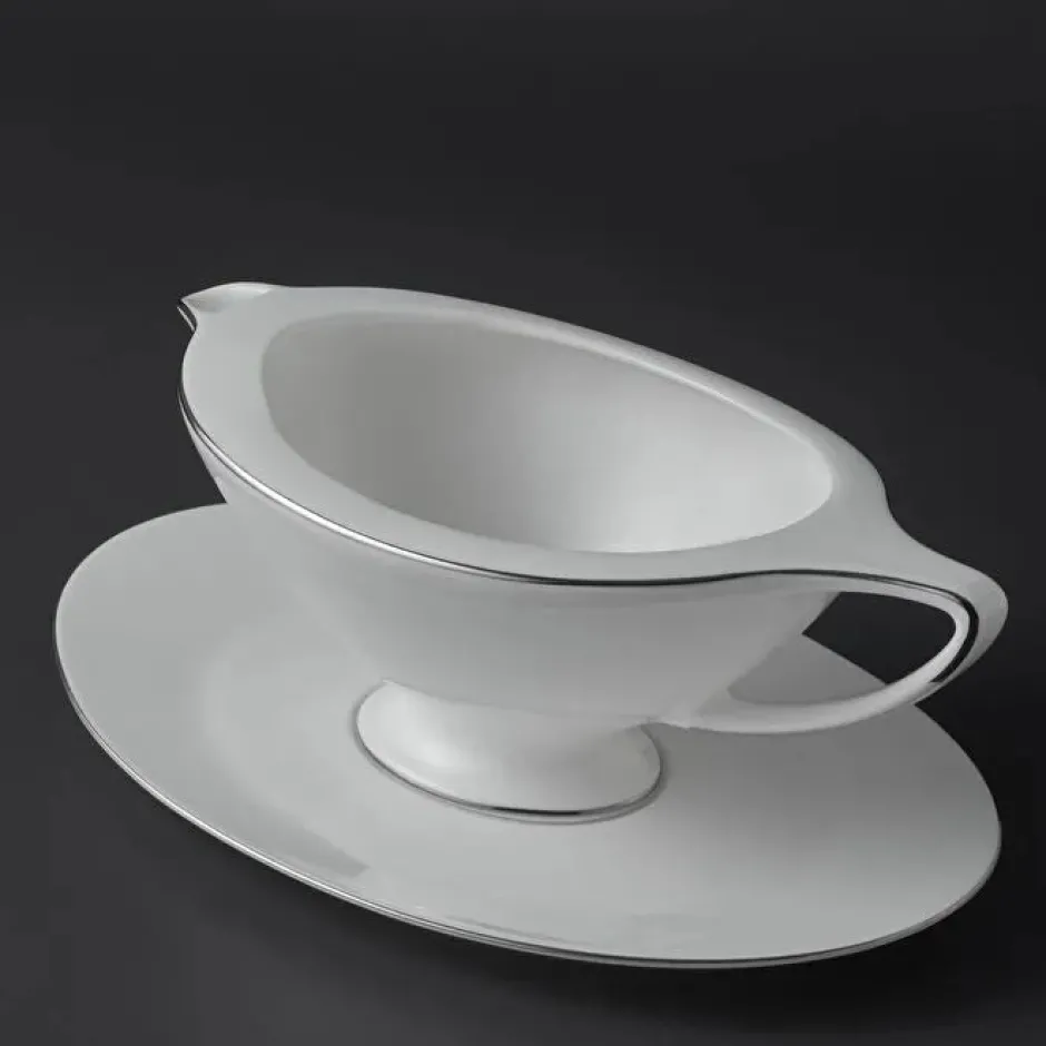 Karaca Tafelservice Für 12 Personen-Jumbo Moon Platin 64-teiliges Tafelservice für 12 Personen Platın