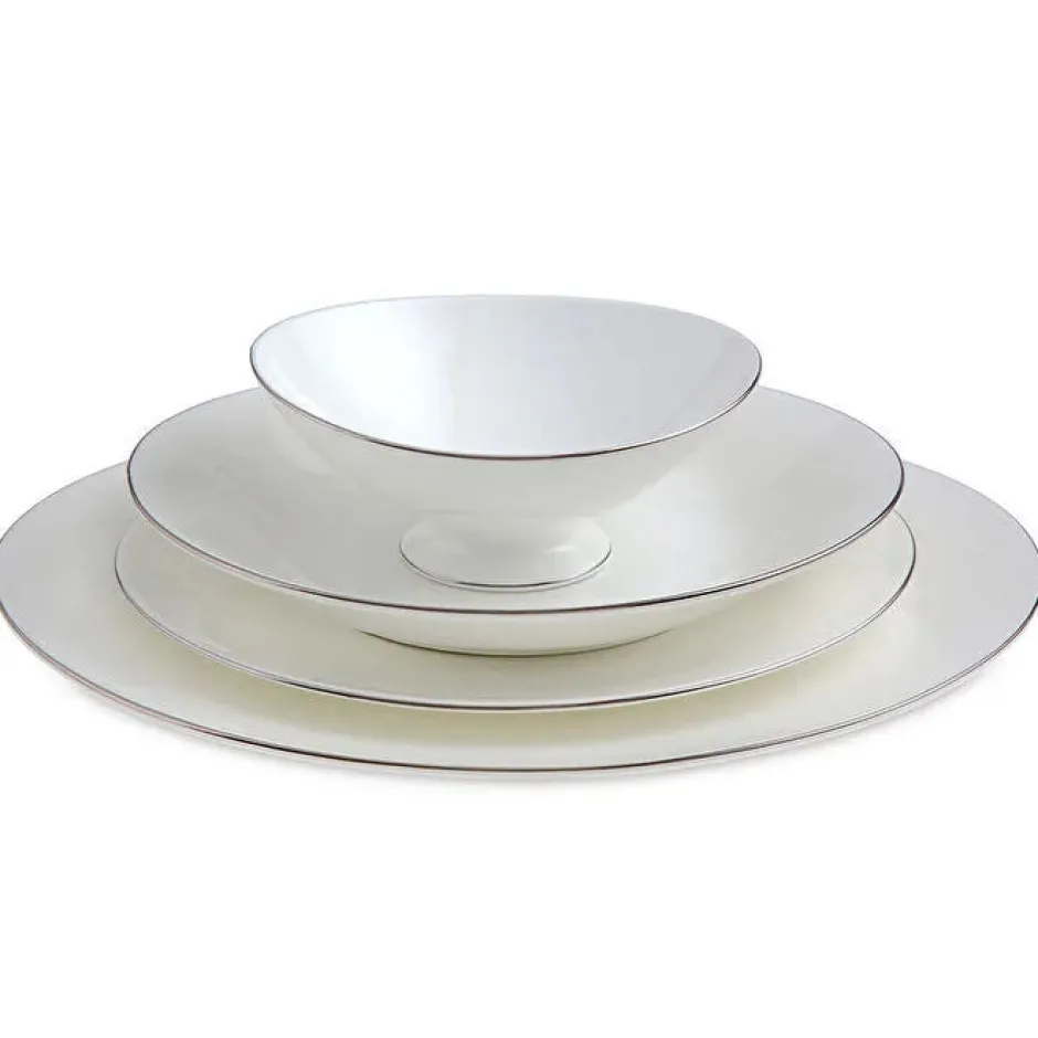 Karaca Tafelservice Für 12 Personen-Jumbo Moon Platin 64-teiliges Tafelservice für 12 Personen Platın