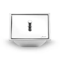 Karaca Teegläser Sets-Jumbo New 9100 28-teiliges eckiges Teeset – Edelstahl