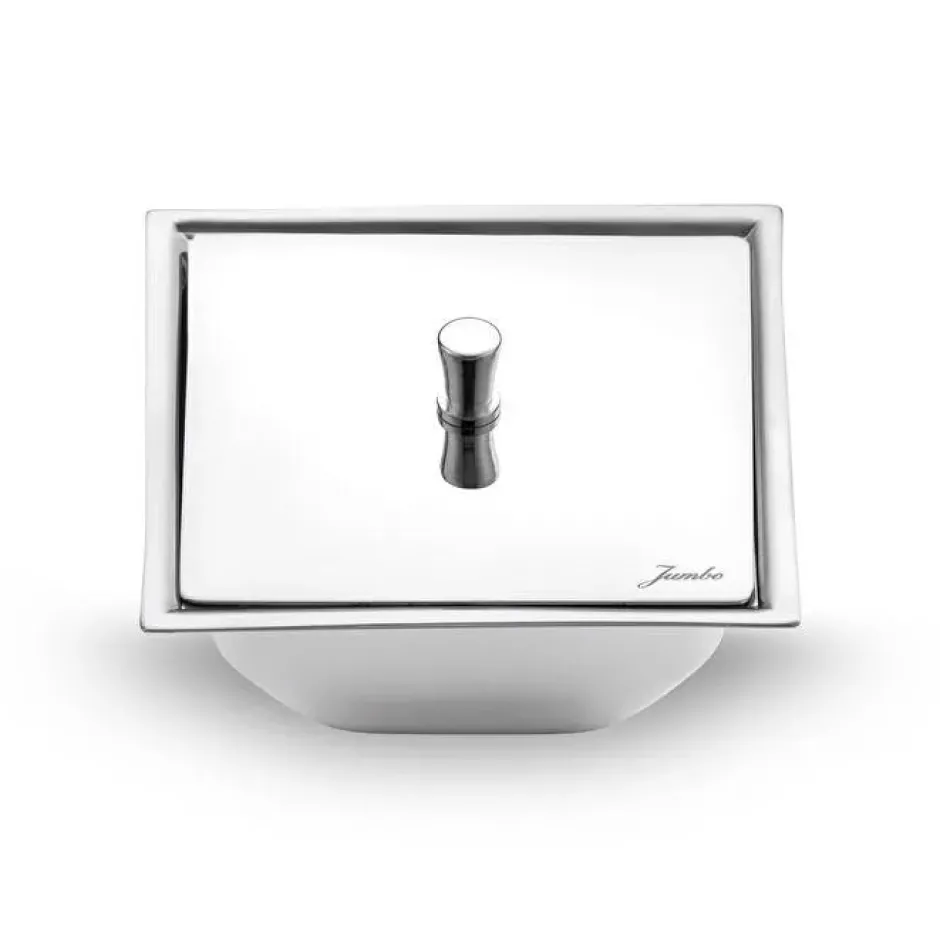 Karaca Teegläser Sets-Jumbo New 9100 28-teiliges eckiges Teeset – Edelstahl