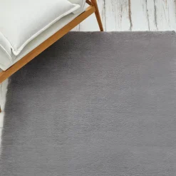 Karaca Teppich-Kaşmir Halı 7/24 Cosy Teppich 160x230 cm Dunkelgrau