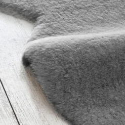 Karaca Teppich-Kaşmir Halı 7/24 Cosy Teppich 100x140 cm Dunkelgrau