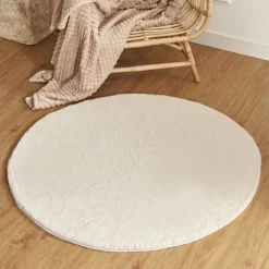Karaca Teppich-Kaşmir Halı 7/24 Cosy Premium, Beige, 120x120 cm Beıge01