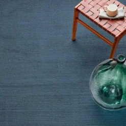 Karaca Teppich-Kaşmir Halı 7/24 Dört Mevsim Blueberry Blau Teppich 200x290 cm Blau01