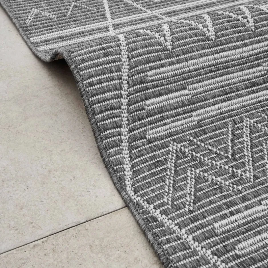 Karaca Teppich-Kaşmir Halı 7/24 Gartenteppich Bozburun 200 x 290 Grau02