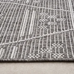Karaca Teppich-Kaşmir Halı 7/24 Gartenteppich Bozburun 200 x 290 Grau02