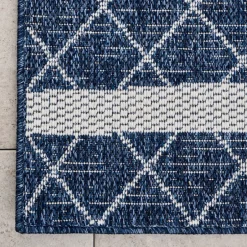Karaca Teppich-Kaşmir Halı 7/24 Gartenteppich Datca 160 x 230 Blau01