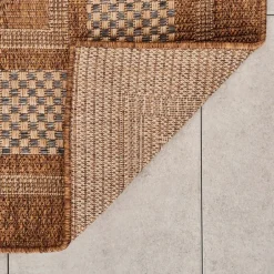 Karaca Teppich-Kaşmir Halı 7/24 Gartenteppich Incekum 120 x 180 Braun01