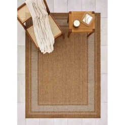 Karaca Teppich-Kaşmir Halı 7/24 Gartenteppich Incekum 120 x 180 Braun01