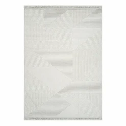 Karaca Teppich-Kaşmir Halı 7/24 İskandinav Clara, Grau, 120x180 cm Weıß01