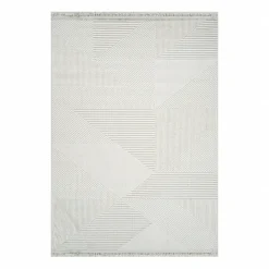 Karaca Teppich-Kaşmir Halı 7/24 İskandinav Clara, Grau, 80x150 cm Weıß01