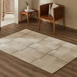 Karaca Teppich-Kaşmir Halı 7/24 İskandinav Elin, Beige, 80x300 cm Beıge01