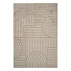 Karaca Teppich-Kaşmir Halı 7/24 İskandinav Thor, Beige, 160x230 cm Beıge01