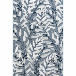 Karaca Teppich-Kaşmir Halı 7/24 Tropical Maldiv Teppich 80x300 cm Grau02