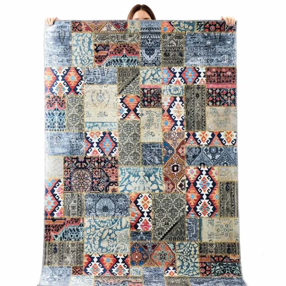 Karaca Teppich-Kaşmir Halı Decorativ Art Türkmen Hazar Teppich 120x180 cm Multıfarben