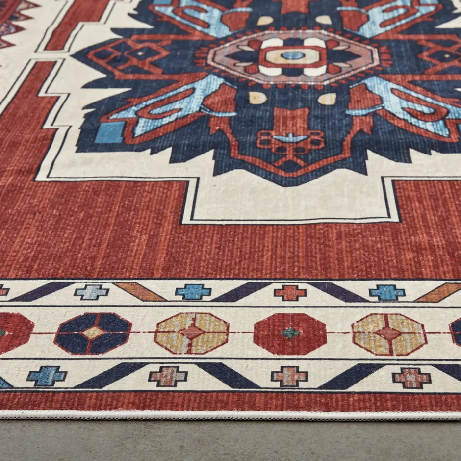 Karaca Teppich-Kaşmir Halı Decorativ Art Türkmen Village Teppich 120x180 cm Multıfarben