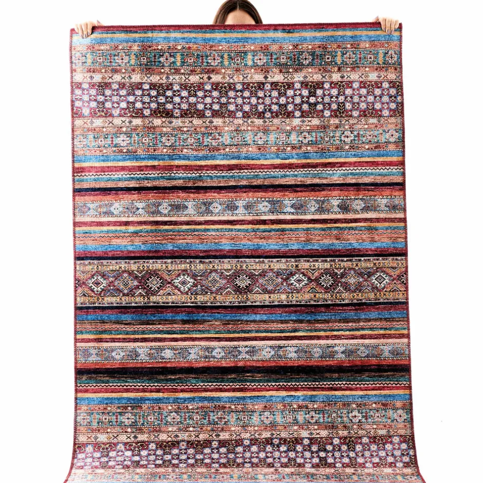 Karaca Teppich-Kaşmir Halı Decorativ Art Türkmen Turpan Teppich120x180 cm Multıfarben
