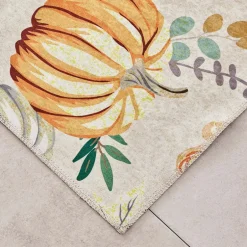 Karaca Teppich-Kaşmir Halı Dekoratif Art Küche Kürbis, 80x150 cm Multıfarben