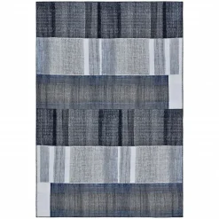 Karaca Teppich-Kaşmir Halı Dekoratif Art Trend Deep Blue Teppich 80 x 150 Multıfarben